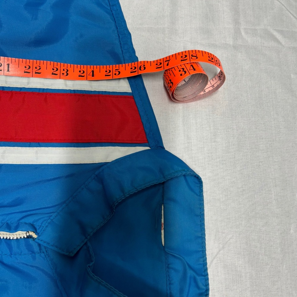 Camaro 1970s Blue Vintage Pit Jacket with Racing Patches - Picture 7 of 9
